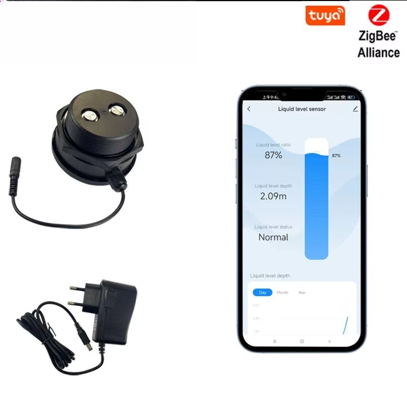 Tuya Smart - Smart WiFi/Zigbee Ultrasonic Liquid Level Water