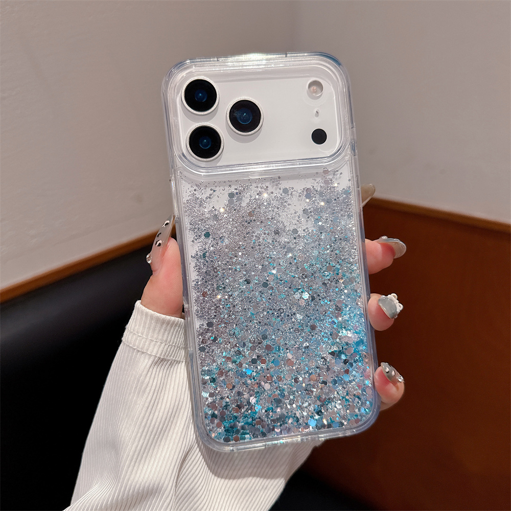 Shelly - Bling Quicksand Case Cover for iPhone