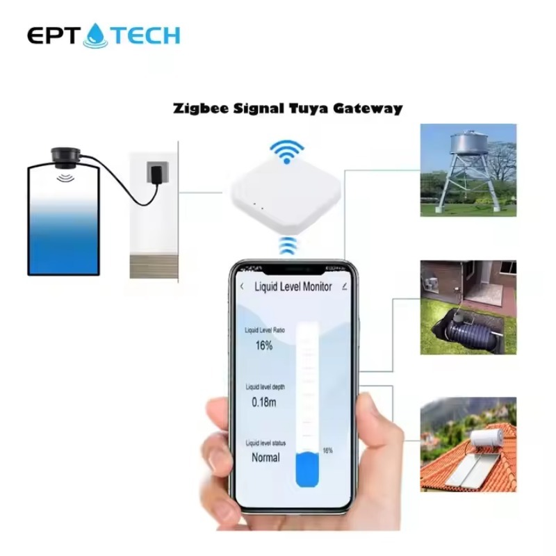 Smart WiFi/Zigbee Ultrasonic L - Tuya Smart recension och pris