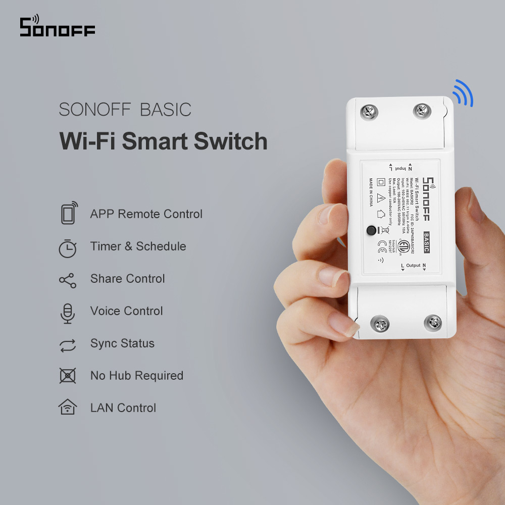 Itead SONOFF Basic R2 Mini DIY - Sonoff Mini R4 recension och pris
