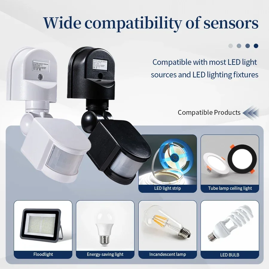 110-240V PIR Motion Sensor 12V - Tasmota recension och pris
