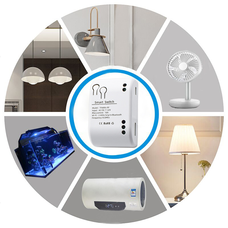 Zigbee Relay Breaker 7-32V 85- - Tuya 4 Channel recension och pris