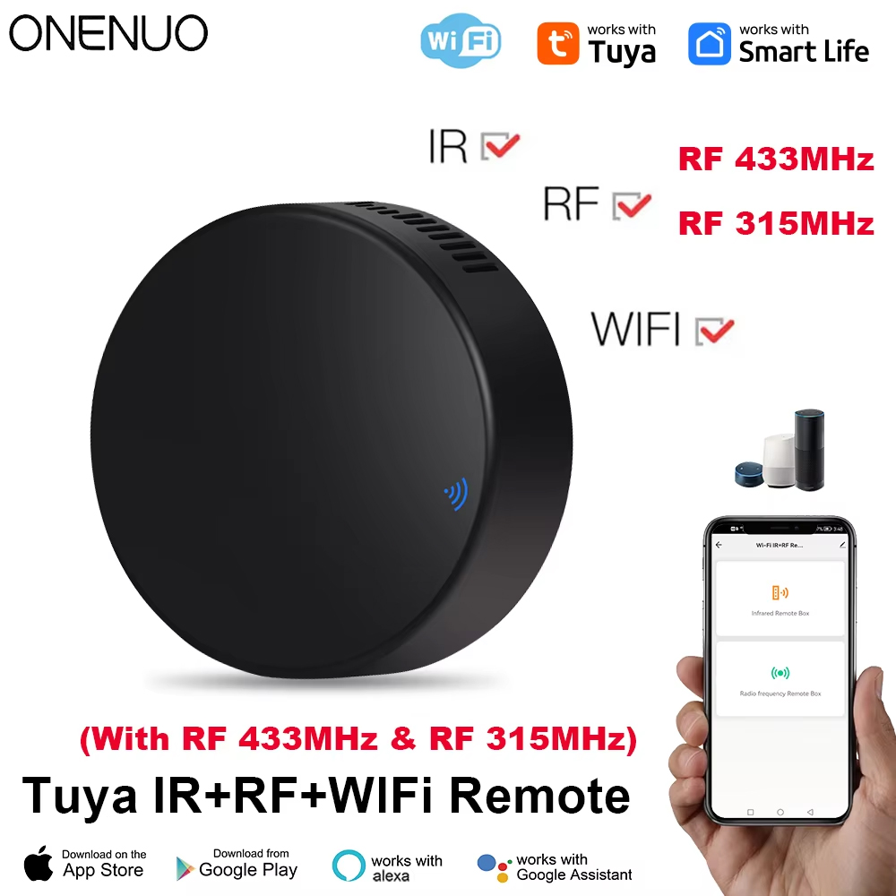 Tuya WiFi RF IR Remote Control - Home Assistant Tuya recension och pris