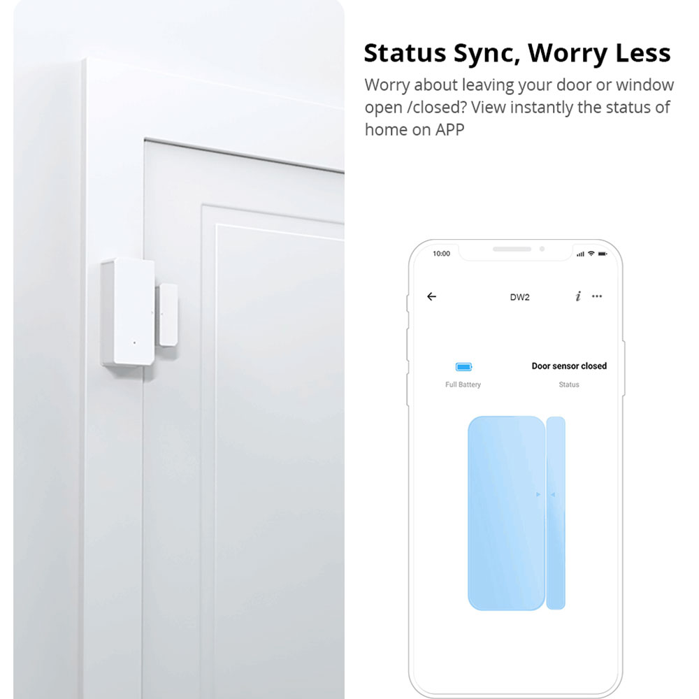 Sonoff DW2-WiFi Wireless Secur - Sonoff recension och pris