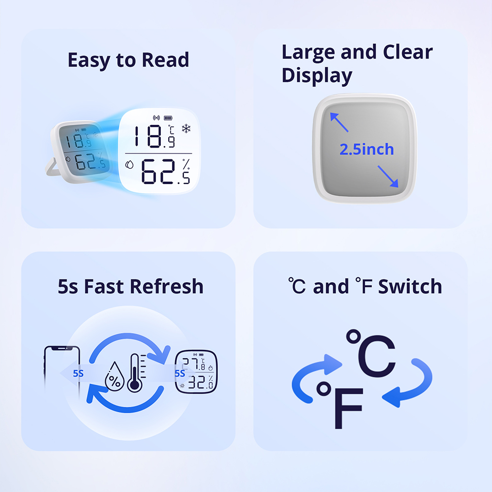 SONOFF Zigbee Smart LCD Temper - Sonoff recension och pris