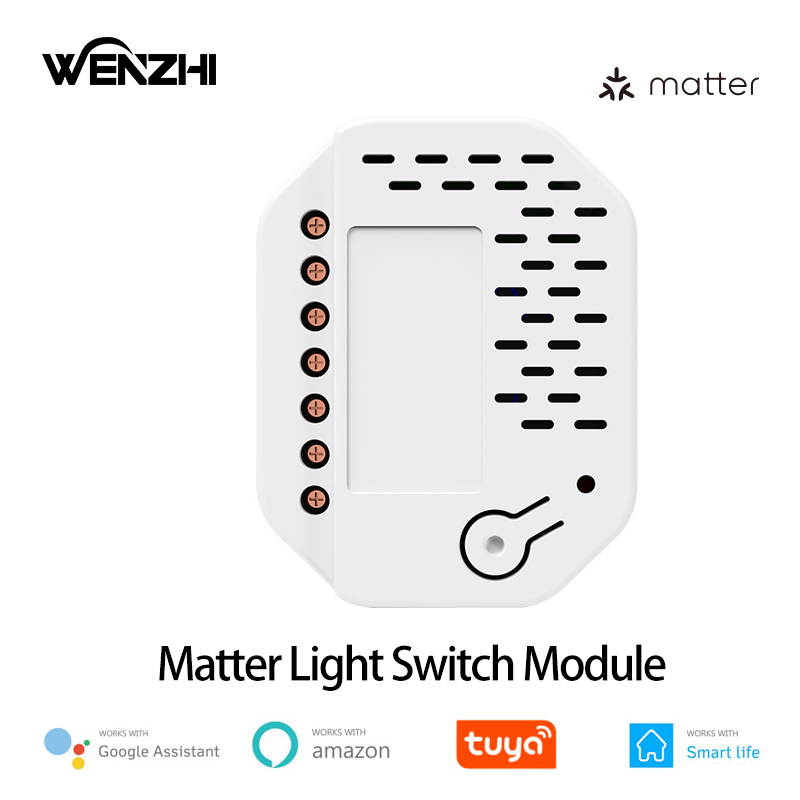 Matter Light Switch Module 2Ga - Smart Relay Tuya recension och pris