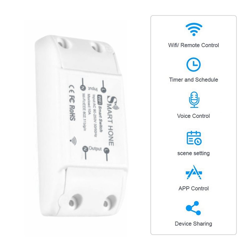 AB33-4X Smart Switch Tuya Smar - Smart Relay Tuya recension och pris