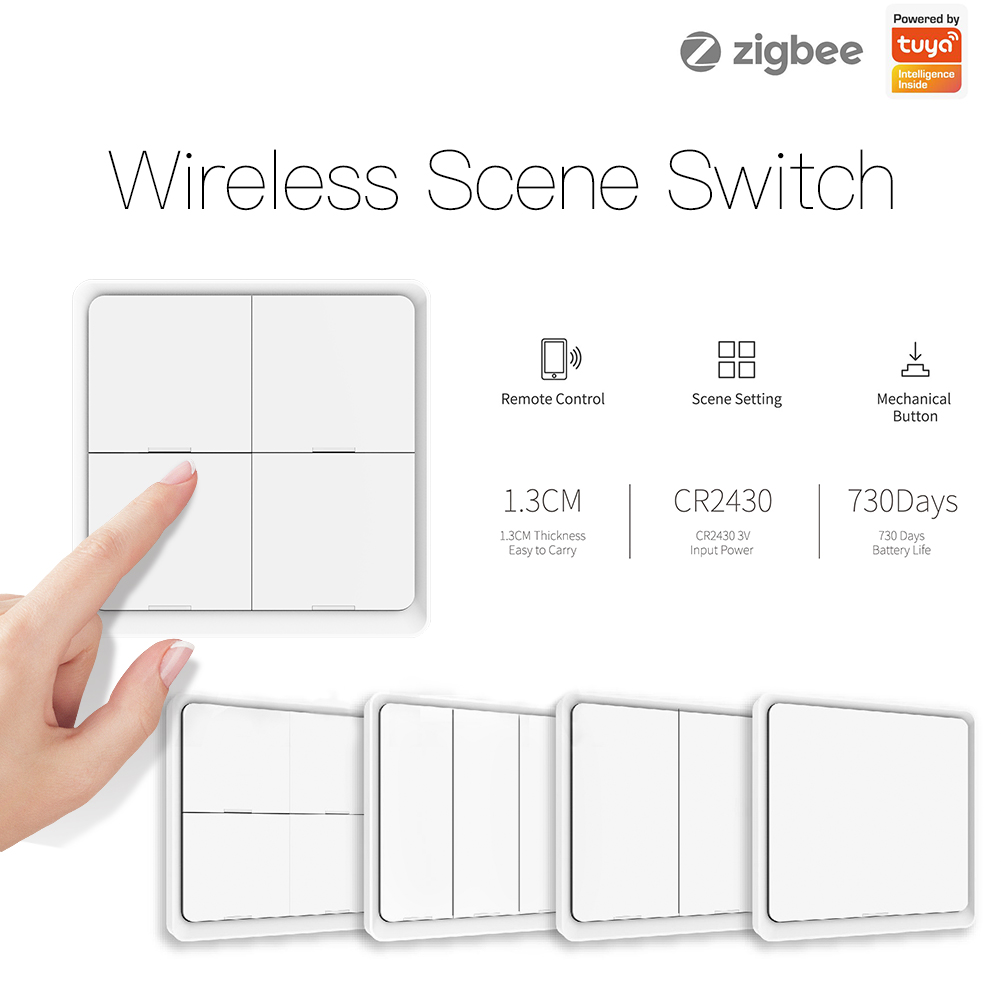MOES 4 Gang Tuya Zigbee2MQTT W - Sonoff Basic recension och pris