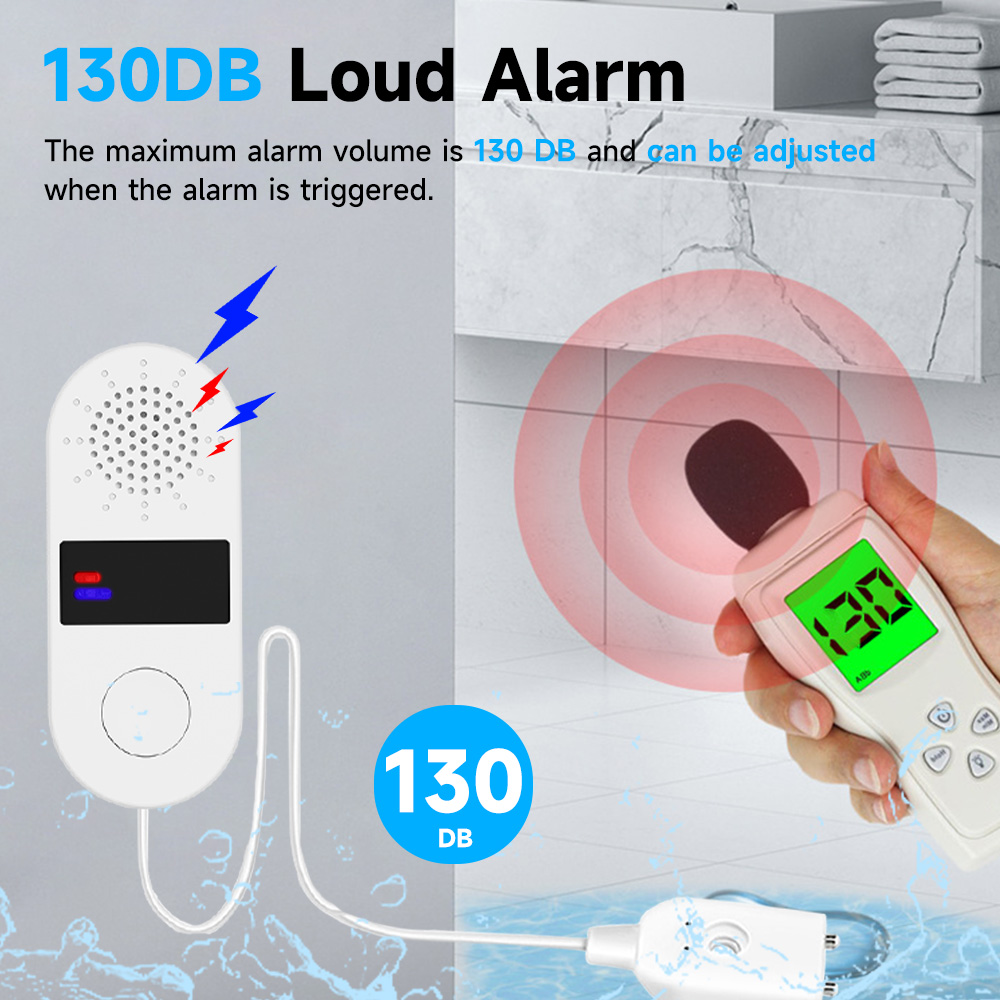 Tuya Wifi Water Leak Detector  - Home Assistant Tuya recension och pris