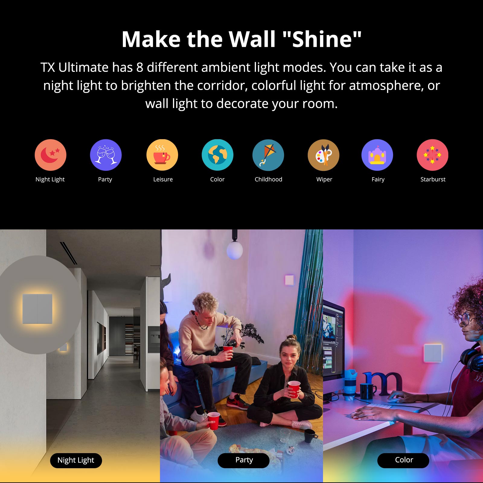SONOFF T5 Wifi Smart Light Swi - Sonoff Mini R4 recension och pris